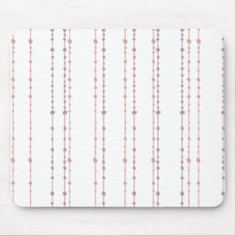 Pink String dot mouse pad Mousepad