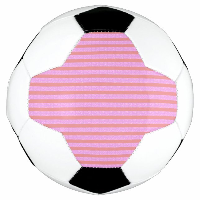 Pink Strip Soccer Ball (Vorderseite)