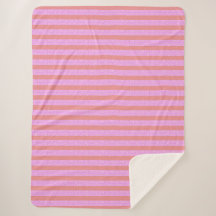 Pink Stripe Blanket