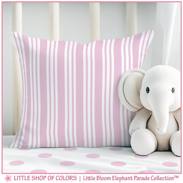 Pink Stripe Kinderzimmer Kissen (Von Creator hochgeladen)