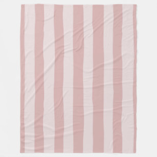 Pink Stripe Muster Zwei schöne Schattierungen in P Fleecedecke