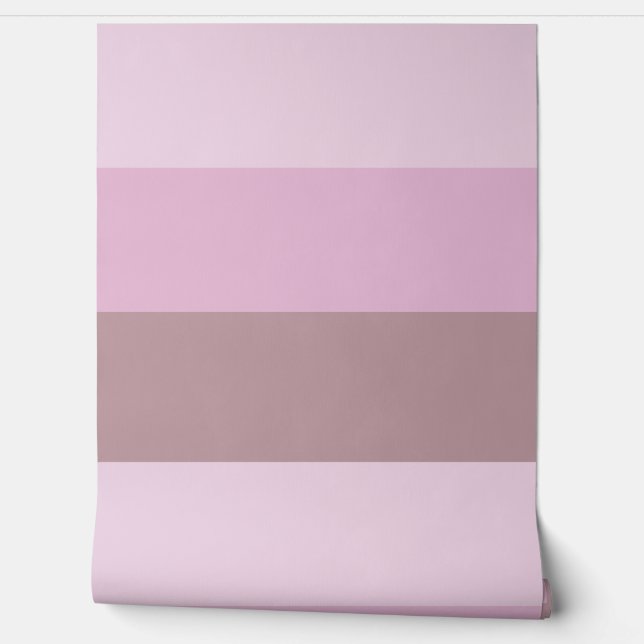 Pink Striped Ombre Tapete (Abrollen)
