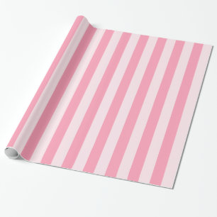 Pink Stripes Candy Shop Packpapier