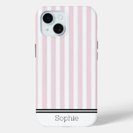 Pink Stripes Custom Samsung Case-Mate iPhone Hülle