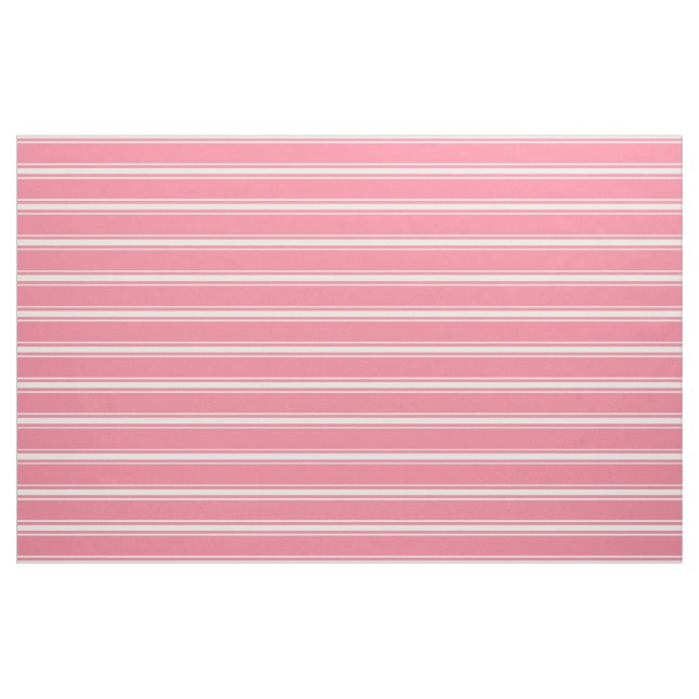 Pink Stripes, kundenspezifisch Stoff (Yard (91,4 cm))