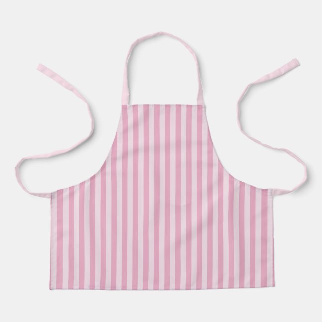 Pink Stripes Seamless Pattern Schürze (Vorderseite)