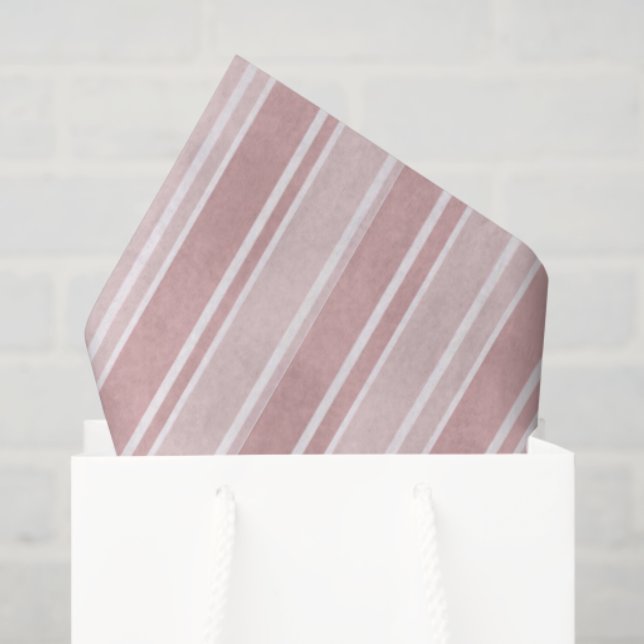 Pink Stripes Seidenpapier (Geschenktüte)