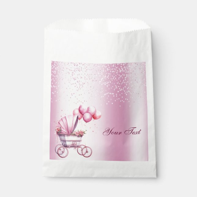 Pink Stroller Fvor Bag Geschenktütchen (Vorderseite)