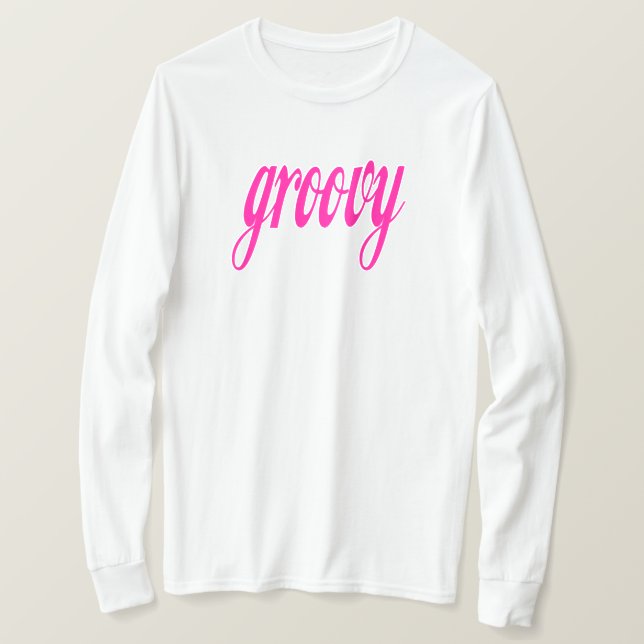 Pink Style Groovy T-Shirt (Design vorne)