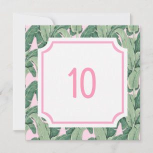 Pink Summertime Glam   TISCHNUMMER