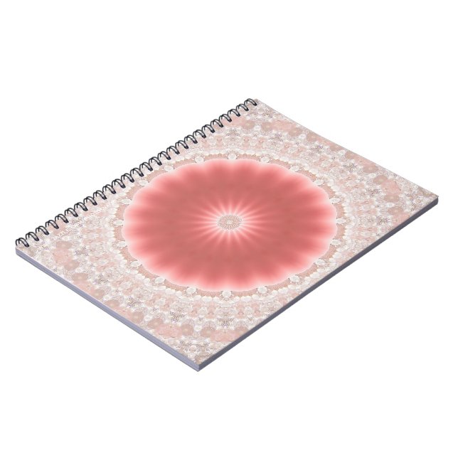 Pink Sun Notebook Notizblock (Linke Seite)