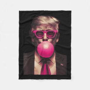 Pink Sungles Trump Bubble Gum Shirt 2024 Vote Pres Fleecedecke