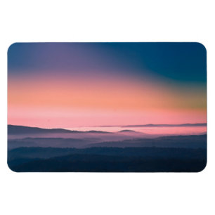 Pink Sunrise Hot Springs Nationalpark, Arkansas Magnet