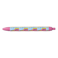 Pink Sunset Yacht Wellen Stift