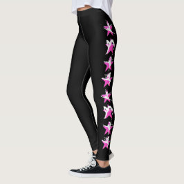 PINK SUPER STAR DANCER LEGGINGS