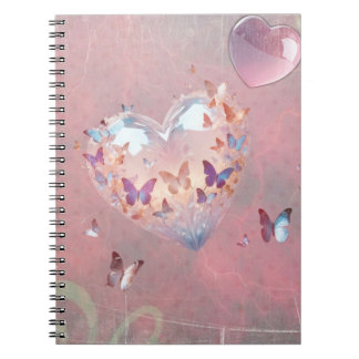 Pink Sweet Dreams Spiral Photo Notebook Notizblock