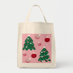 Pink Sweet Greenerity Weihnachtsbaum Tragetasche