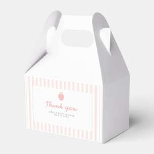 Pink Sweet Little Peach Gevor Box Label Geschenkschachtel