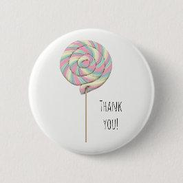 Pink Swirl Lollipop-Taste Button
