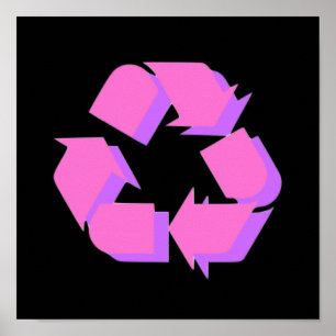 Pink-Symbol Poster