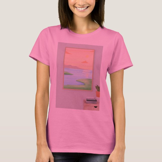 pink t-shirt (Vorderseite)