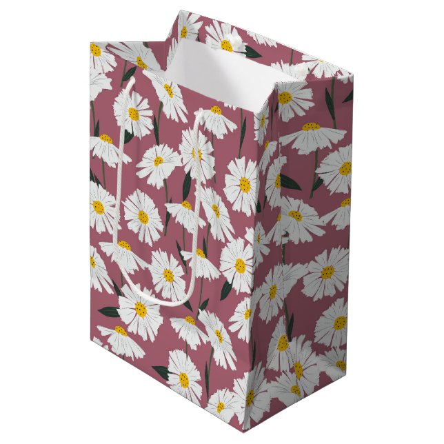 Pink-Tage Mittlere Geschenktüte (Vorderseite Schrägansicht)