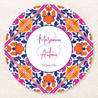 Pink talavera Vintage mexikanische Gastgeschenke H