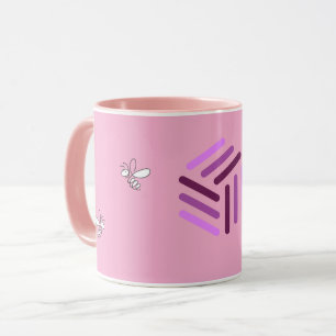 Pink-Tasse des Imkers Tasse