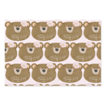 Pink Teddy wir können frühzeitig abwarten Mädchen