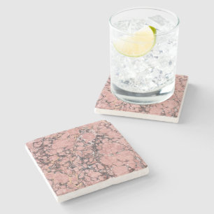 Pink Tennessee Marmor Steinuntersetzer