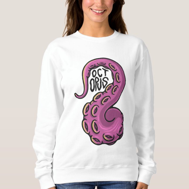 Pink Tentacle Sweatshirt (Vorderseite)