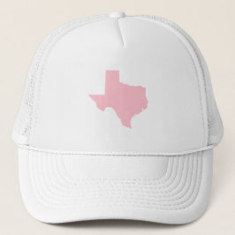 Pink Texas Truckerkappe
