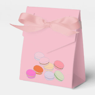 Pink Theme Paris Französisch Macaron Gefallen Box Geschenkschachtel
