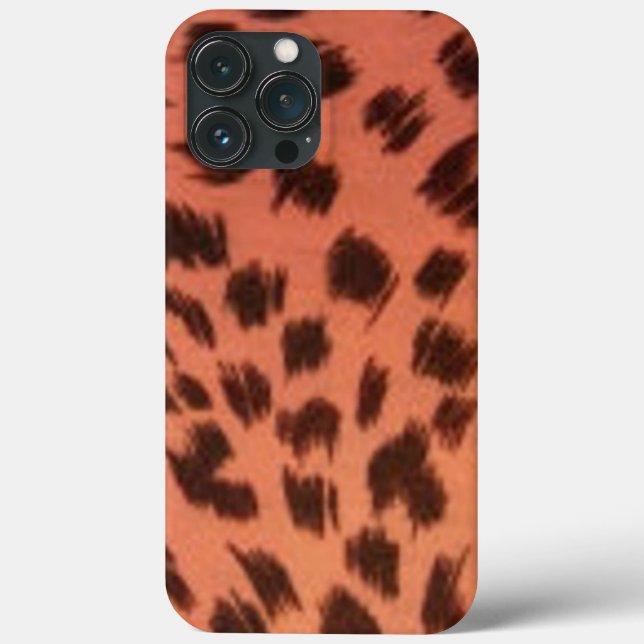 PINK TIERDRUCK Case-Mate iPhone HÜLLE (Rückseite)