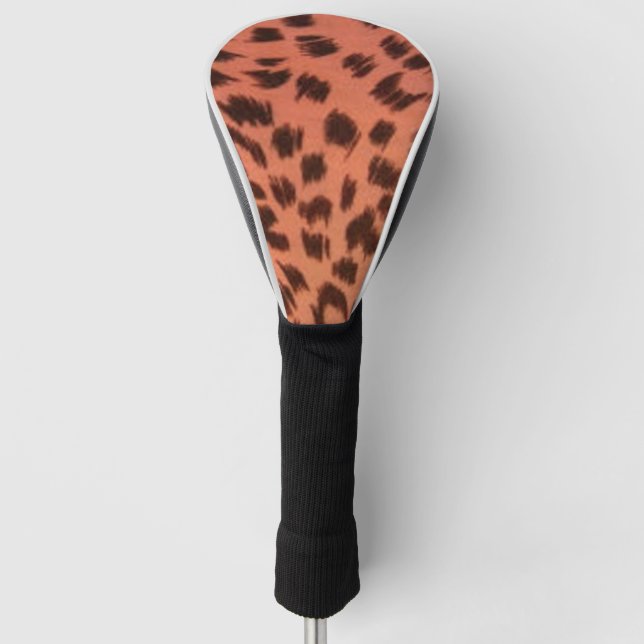 PINK TIERDRUCK GOLF HEADCOVER (Vorderseite)