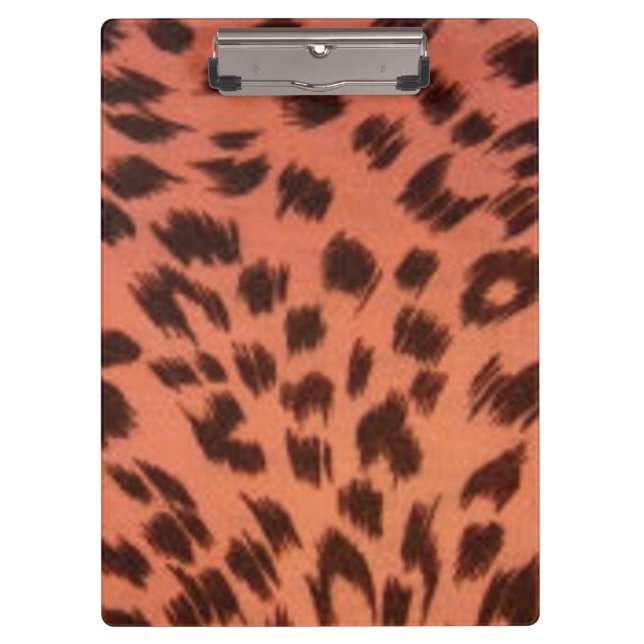 PINK TIERDRUCK KLEMMBRETT (Vorderseite)