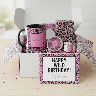 PInk Tierdruck personalisierte Tasse