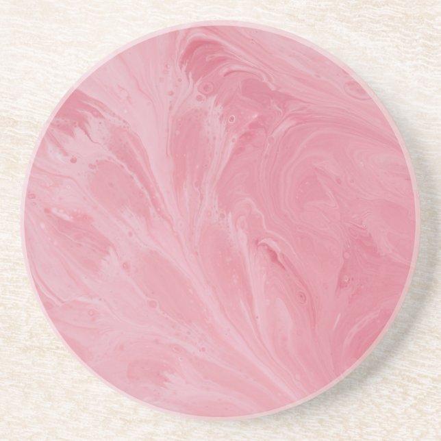 Pink Tiffany Sandstone Untersetzer (Vorne)