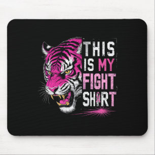 Pink Tiger Kampf Brustkrebs Bewusstsein Design Mousepad