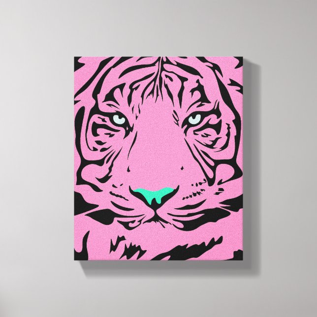 Pink Tiger Leinwanddruck (Vorderseite)