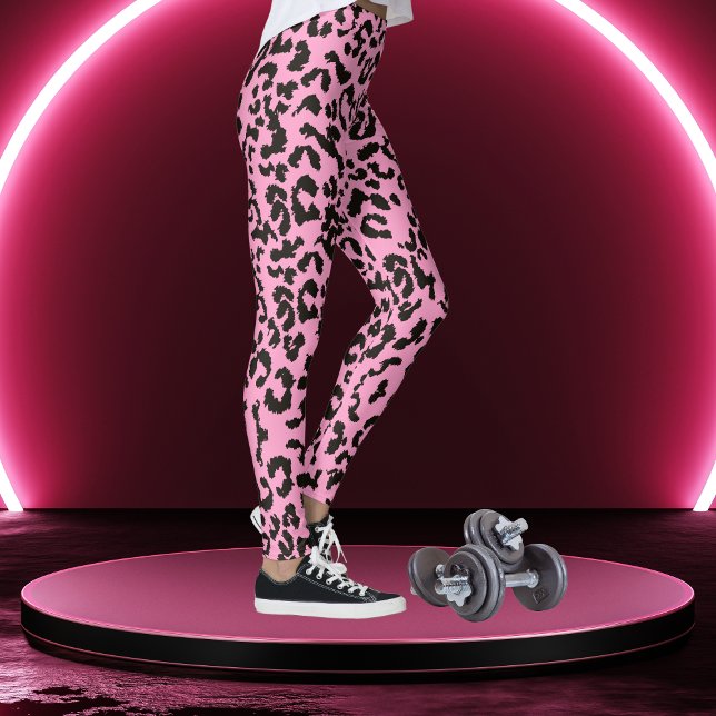 Pink Tiger Print Leggings (Von Creator hochgeladen)