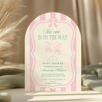 Pink Tini One ist auf dem Weg Babydusche