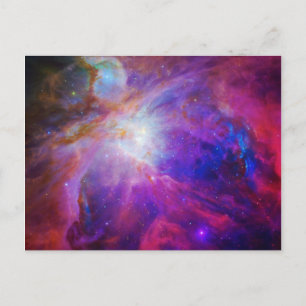 Pink Tinted Orion Nebula Postkarte