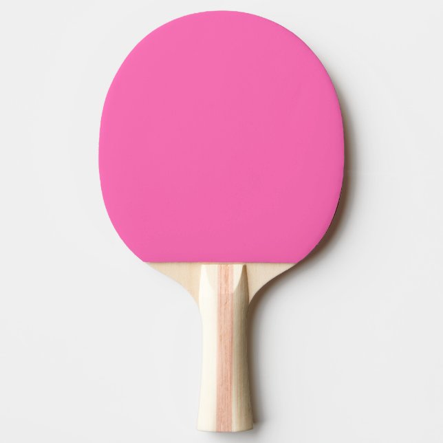 Pink Tischtennis Schläger (Vorderseite)
