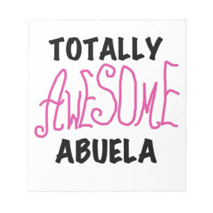 Pink Total Phantastisch Abuela Geschenke Notizblock