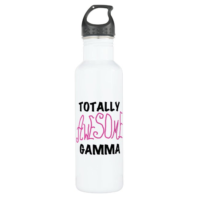 Pink Total Phantastisch Gamma Trinkflasche (Vorderseite)
