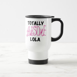 Pink Total Phantastisch Lola T - Shirt und Geschen Reisebecher