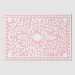 Pink Traditional Bone Inlay Decoupage Paper Seidenpapier