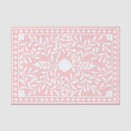 Pink Traditional Bone Inlay Decoupage Paper Seidenpapier