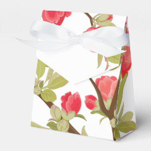 Pink Tree Blossoms Gefälligkeitsbox Geschenkschachtel